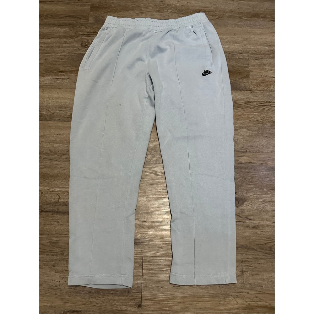 Nike Slim Fit Sweatpants Mens XL Light Blue Fleece Joggers‎ 0756